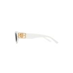 Women’s Dynasty D-frame Sunglasses in White - Image 2